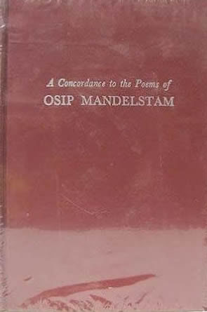 Concordance to  Osip Mandelstam: Koubourlisbooks